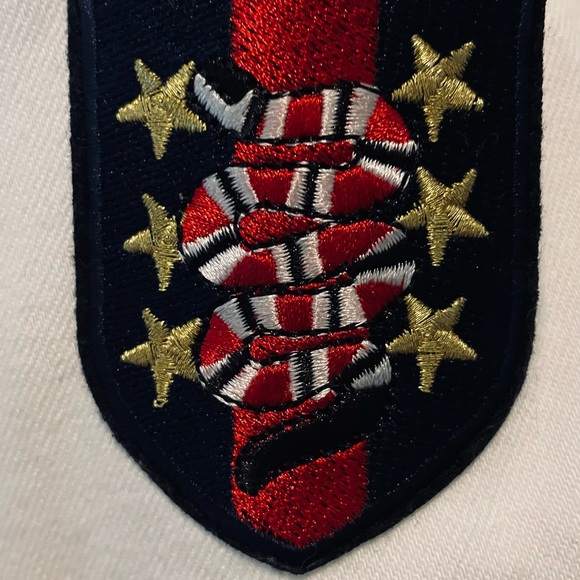 G.I.L.I. Denim white Jacket Size 10 - Picture 4 of 7